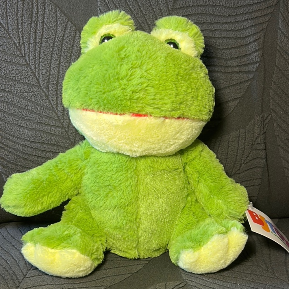 Green Frog Plush Toy